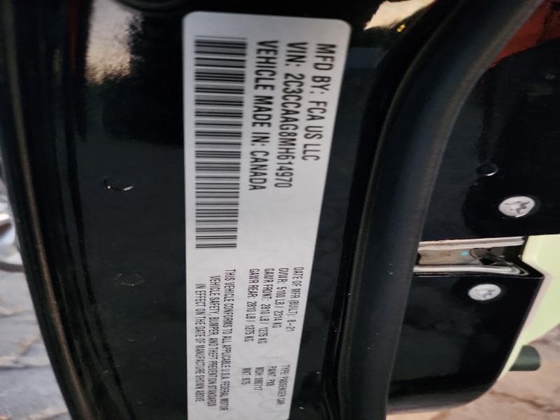 2021 CHRYSLER 300 TOURING 12