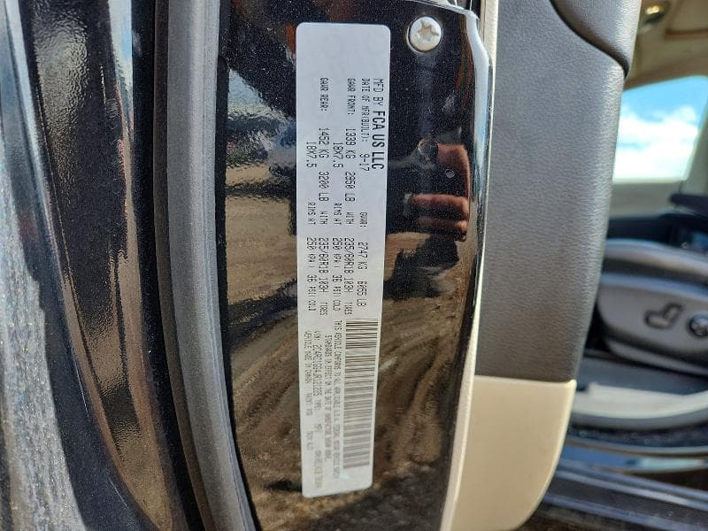2018 CHRYSLER PACIFICA LIMITED 13