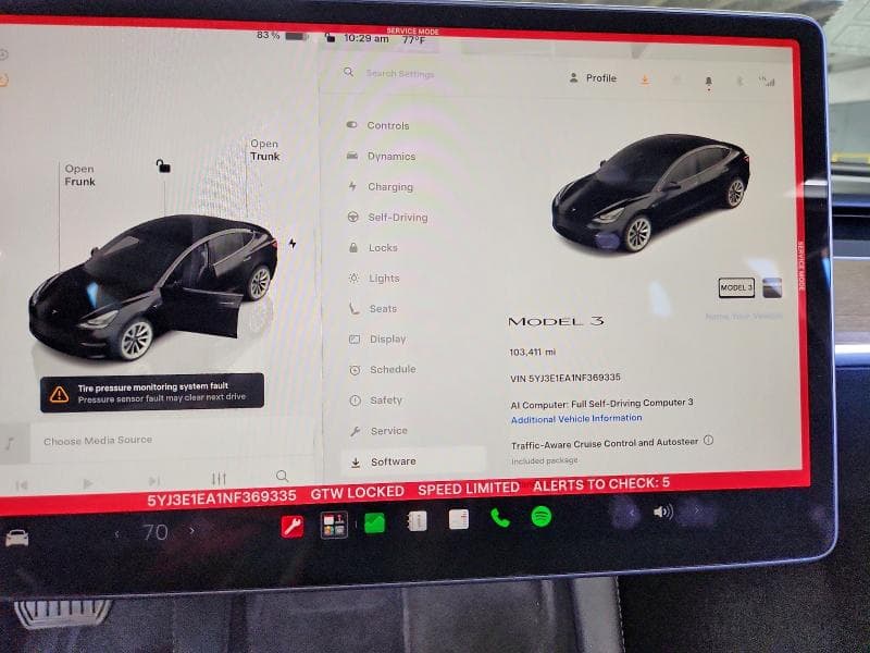 2022 TESLA MODEL 3 9