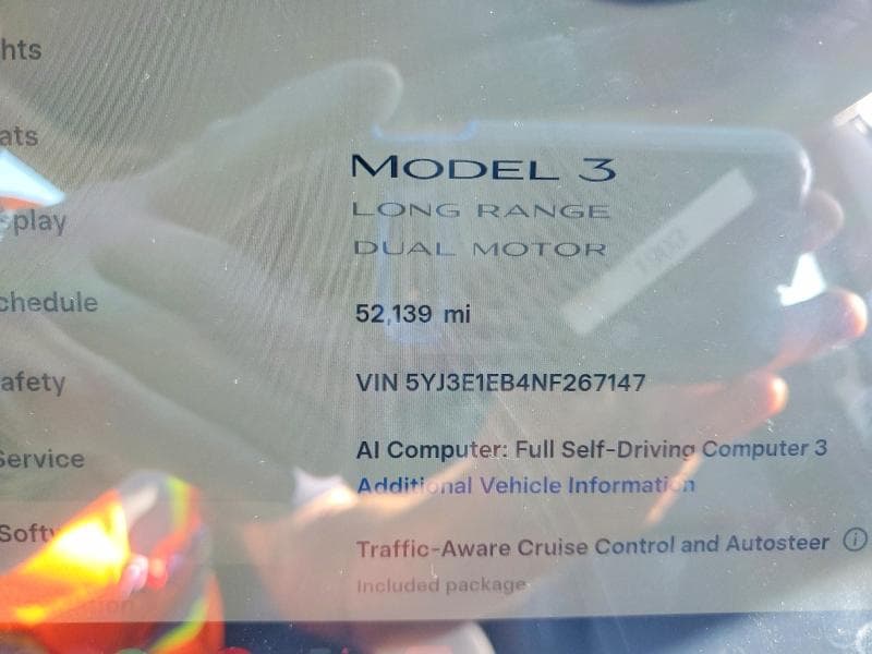 2022 TESLA MODEL 3 9