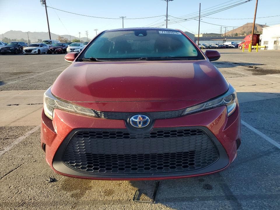2022 TOYOTA COROLLA LE 5