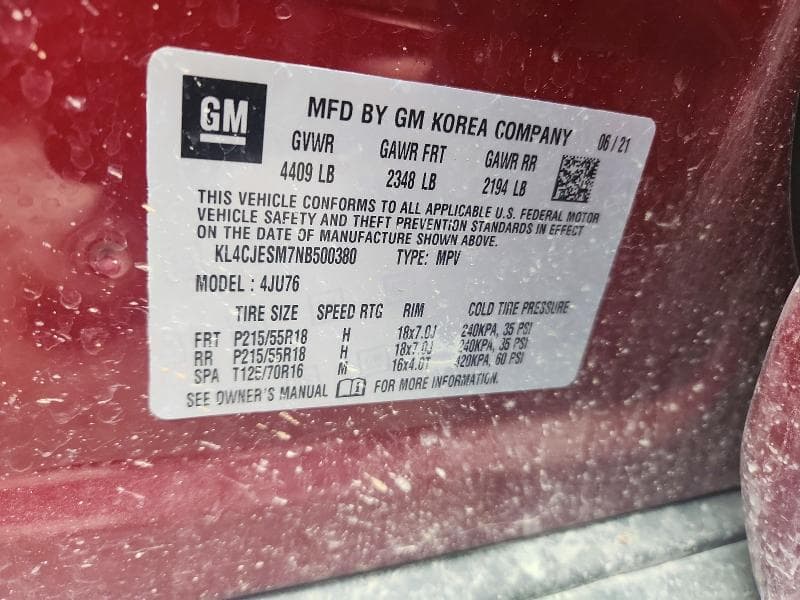 2022 BUICK ENCORE PREFERRED 13