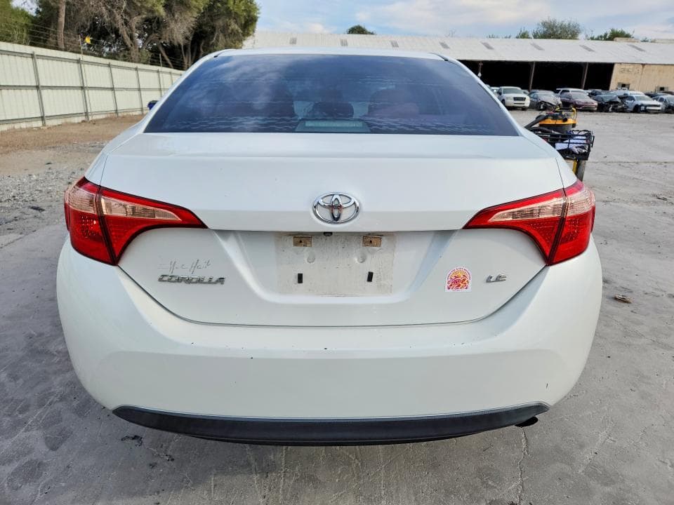 2018 TOYOTA COROLLA LE 6