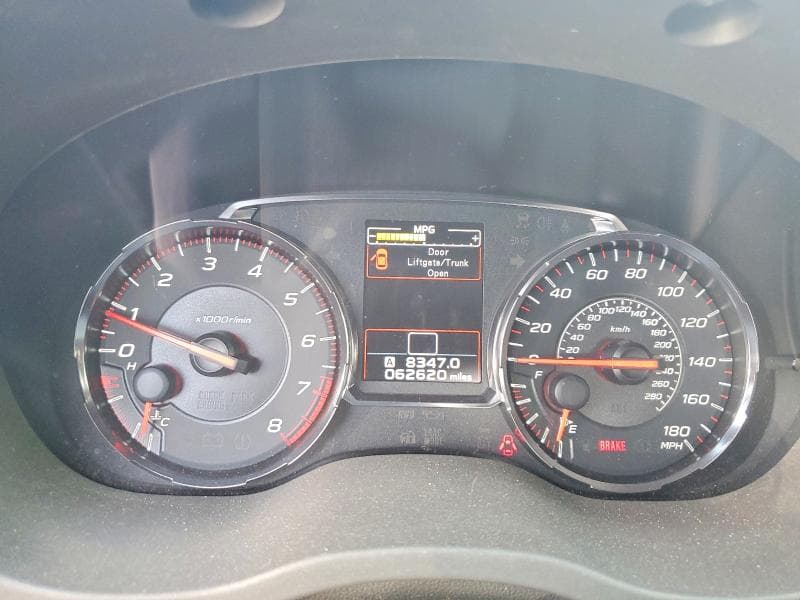 2019 SUBARU WRX PREMIUM 9