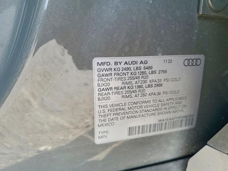 2023 AUDI Q5 PREMIUM PLUS 45 12