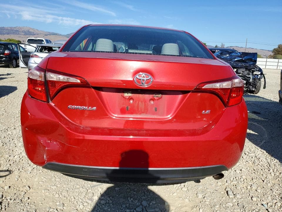 2018 TOYOTA COROLLA LE 6