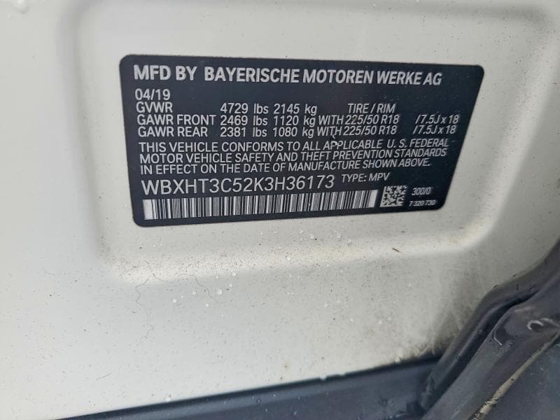 2019 BMW X1 XDRIVE28I 12