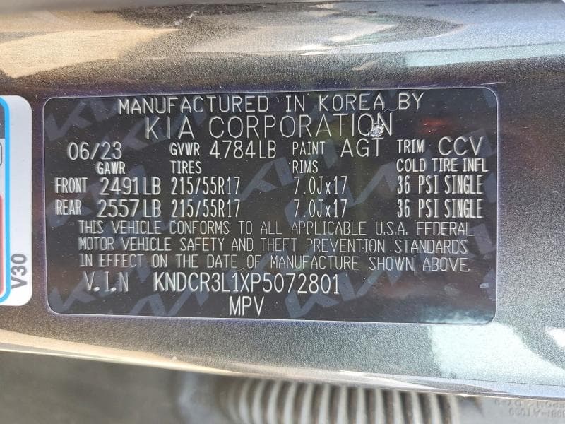 2023 KIA NIRO WIND 14