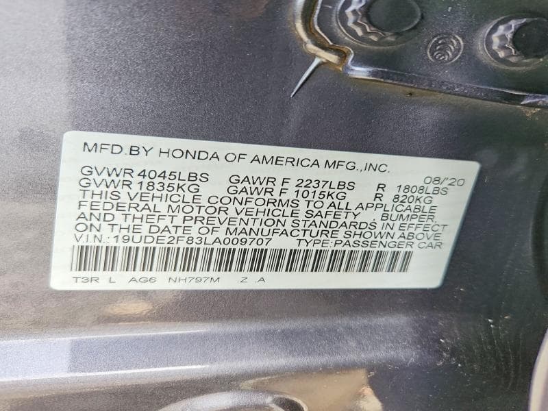 2020 ACURA ILX PREMIUM A-SPEC 13