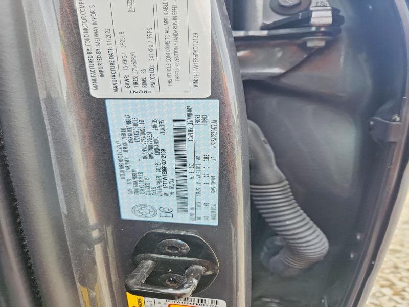 2023 FORD F150 SUPERCREW 12