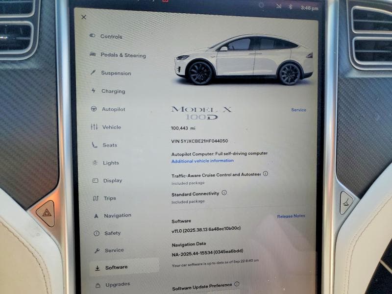 2017 TESLA MODEL X 9