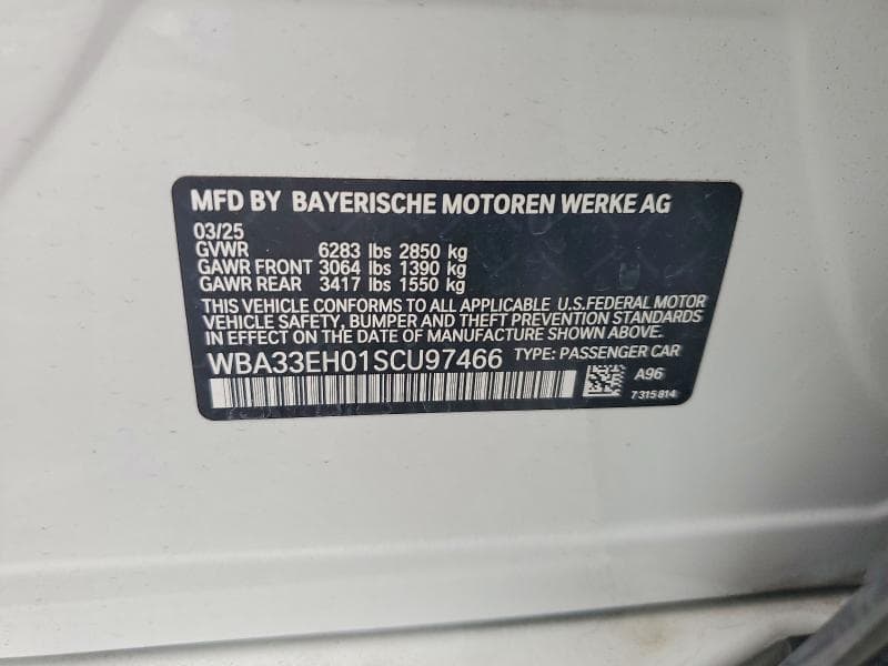 2025 BMW 740 XI 12