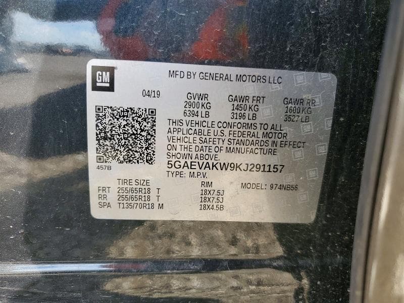 2019 BUICK ENCLAVE ESSENCE 13