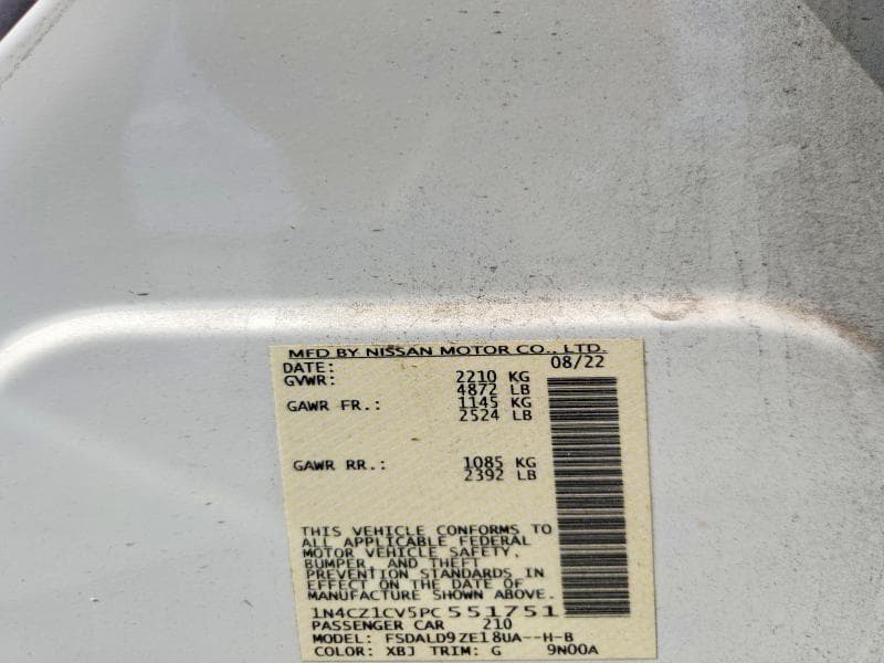2023 NISSAN LEAF SV PLUS 12