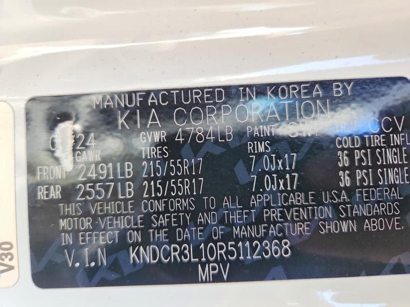 2024 KIA NIRO WIND 13