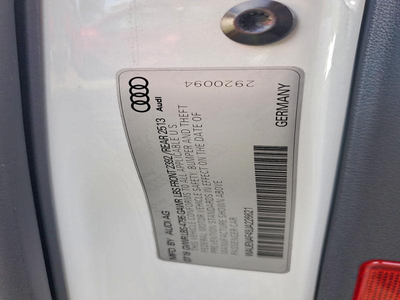2018 AUDI A4 PREMIUM PLUS 13