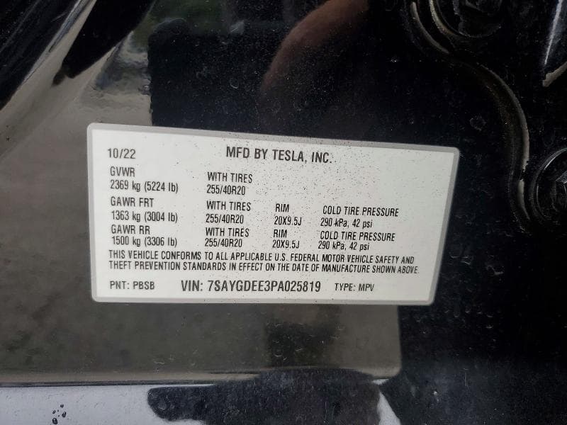 2023 TESLA MODEL Y 12