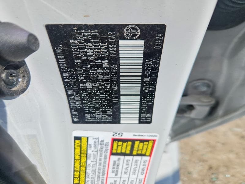 2024 TOYOTA CAMRY SE 12
