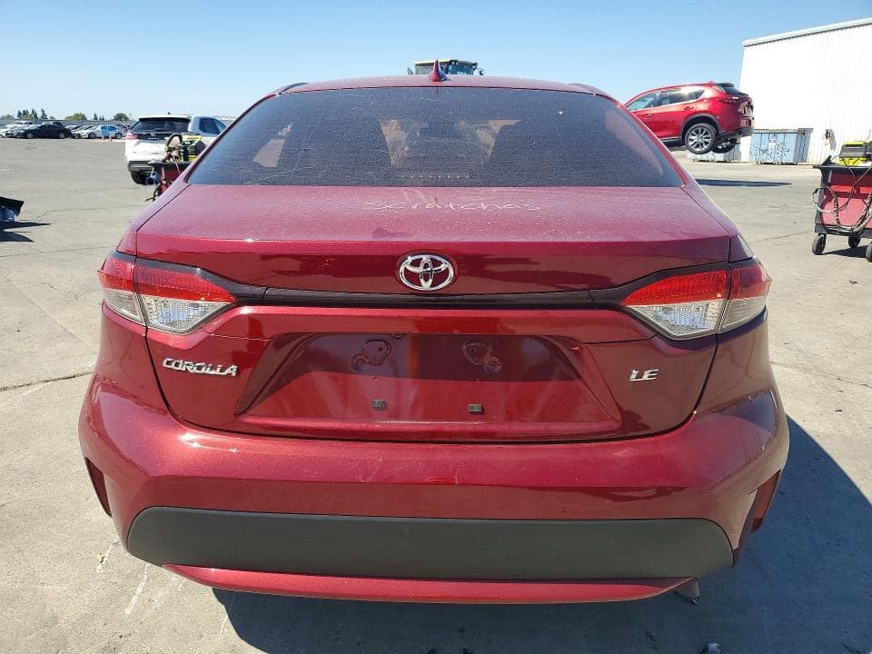 2022 TOYOTA COROLLA LE 6