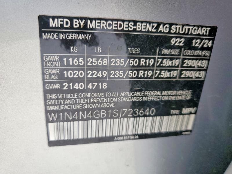 2025 MERCEDES-BENZ GLA 250 13