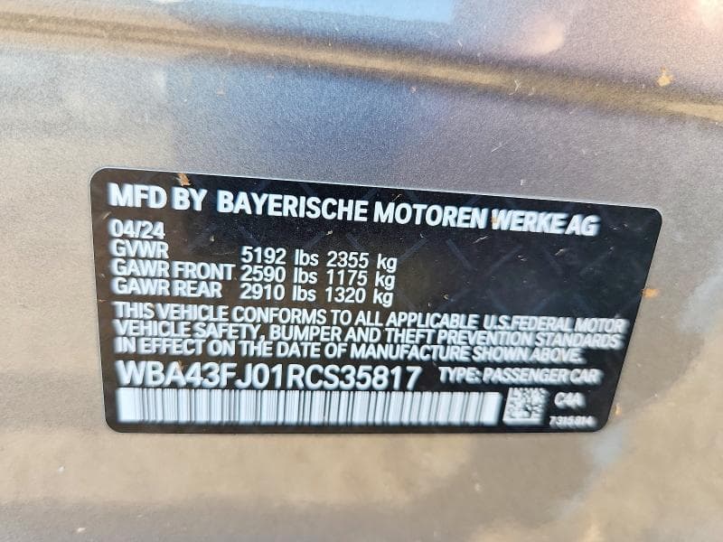 2024 BMW 530 I 13