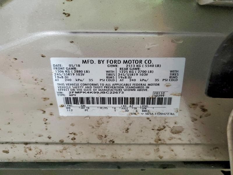 2018 FORD EDGE TITANIUM 14