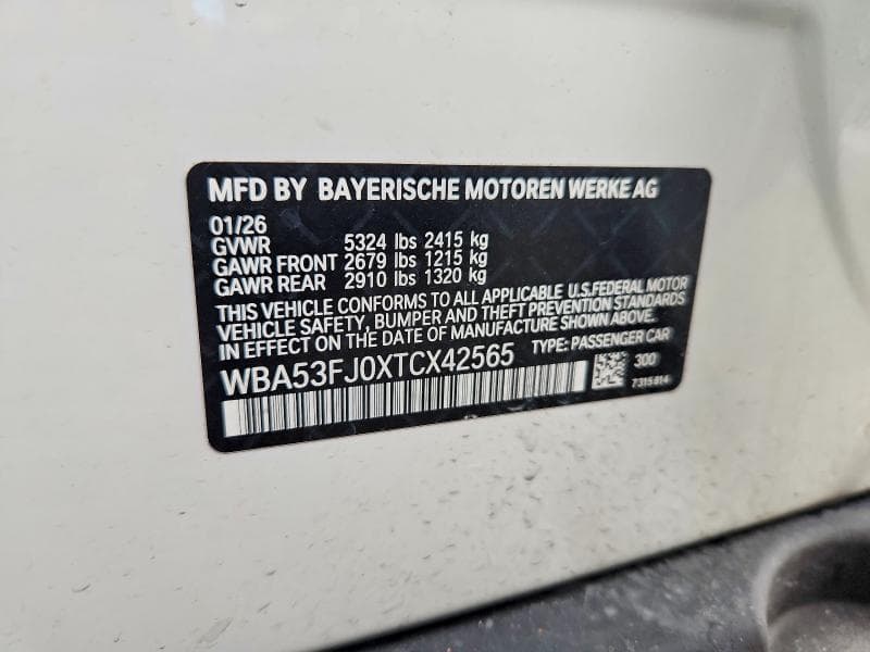 2026 BMW 530 XI 12