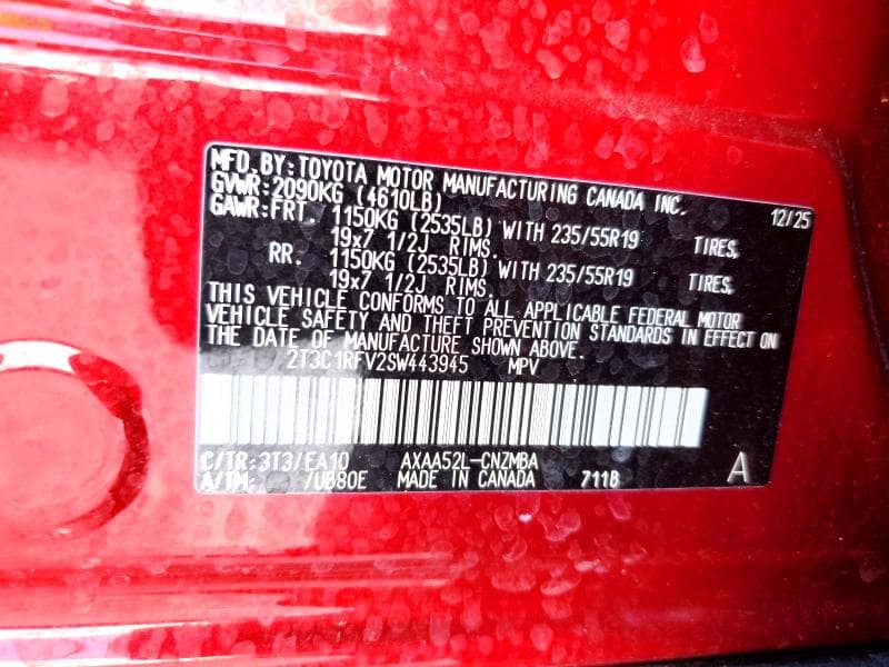 2025 TOYOTA RAV4 XLE PREMIUM 13