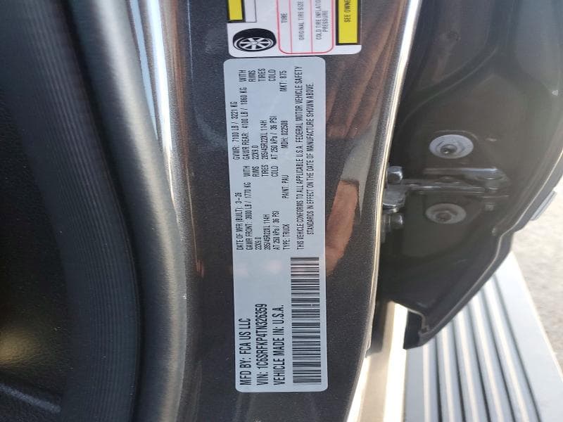 2026 RAM 1500 TUNGSTEN 12