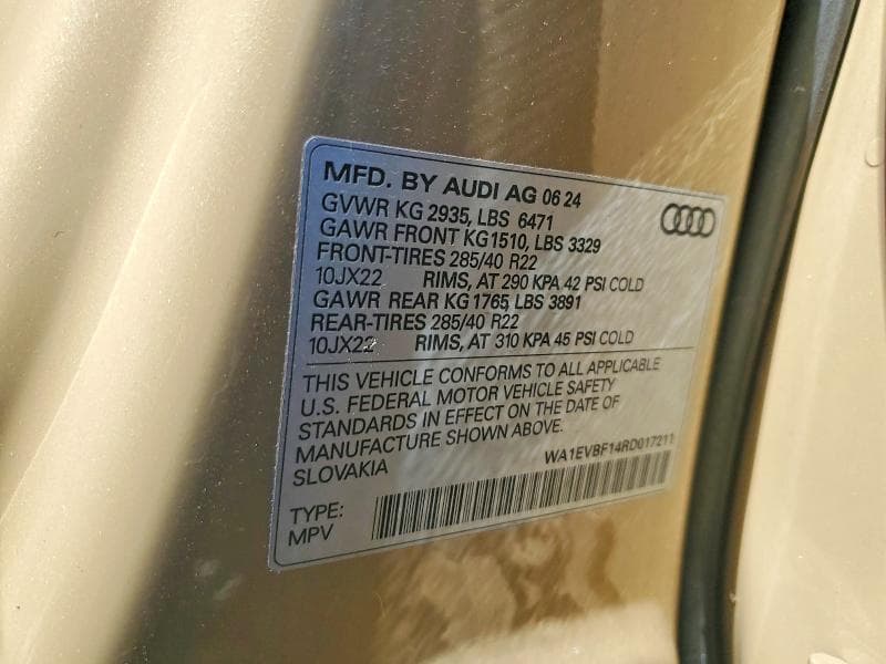 2024 AUDI Q8 PREMIUM PLUS S-LINE 13