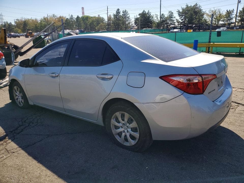 2018 TOYOTA COROLLA LE 2