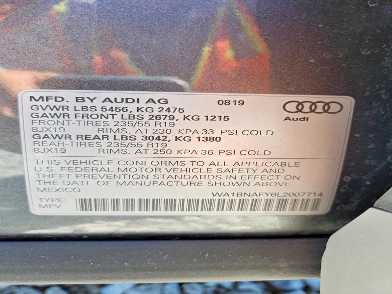 2020 AUDI Q5 PREMIUM PLUS 13