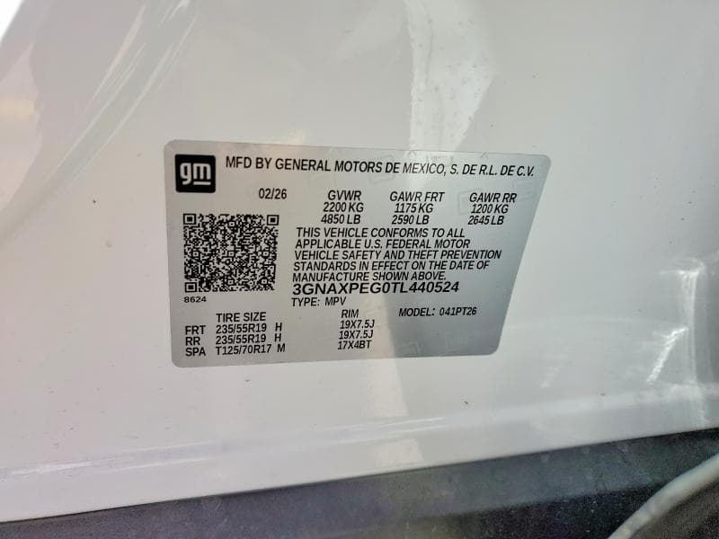 2026 CHEVROLET EQUINOX LT 14