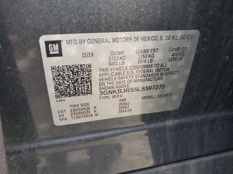 2020 CHEVROLET BLAZER 3LT 14