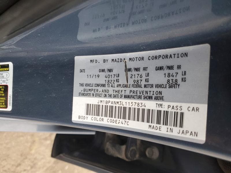 2020 MAZDA 3 PREMIUM 12