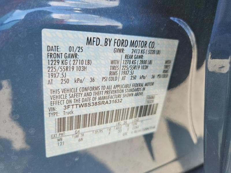 2025 FORD MAVERICK LARIAT 14