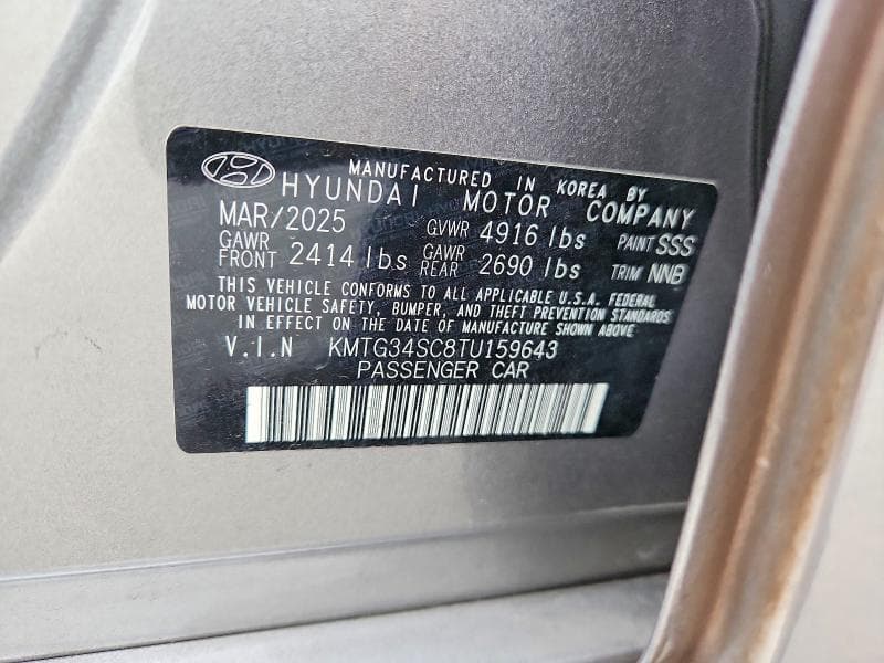 2026 GENESIS G70 PRESTIGE 12