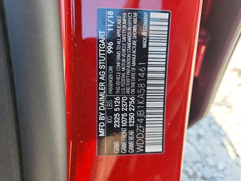 2019 MERCEDES-BENZ E 300 12