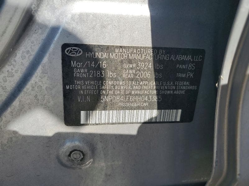 2017 HYUNDAI ELANTRA SE 12