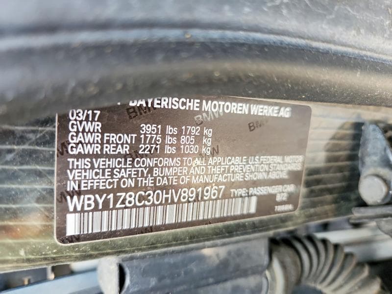 2017 BMW I3 REX 14