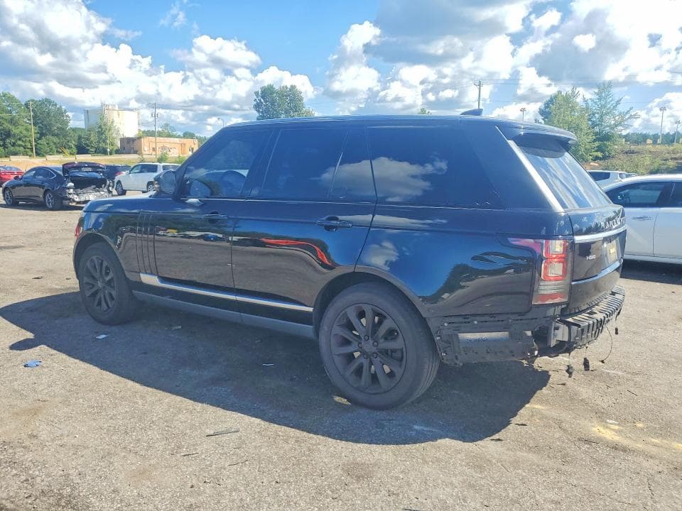 2017 LAND ROVER RANGE ROVER HSE 2