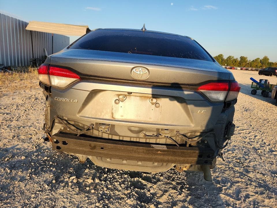 2020 TOYOTA COROLLA LE 6