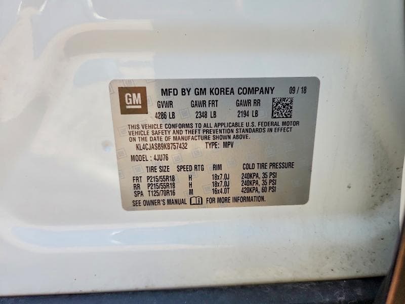 2019 BUICK ENCORE PREFERRED 12