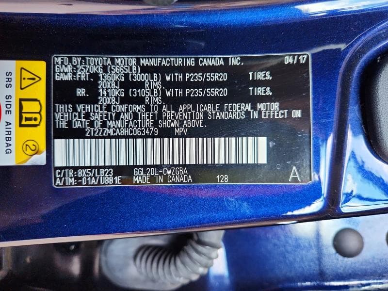 2017 LEXUS RX 350 BASE 13