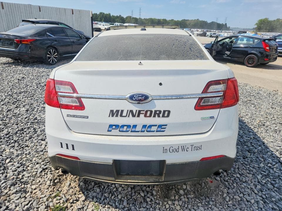 2017 FORD TAURUS POLICE INTERCEPTOR 6