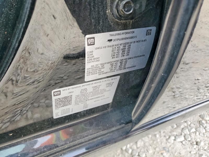 2022 GMC SIERRA K1500 ELEVATION-L 12