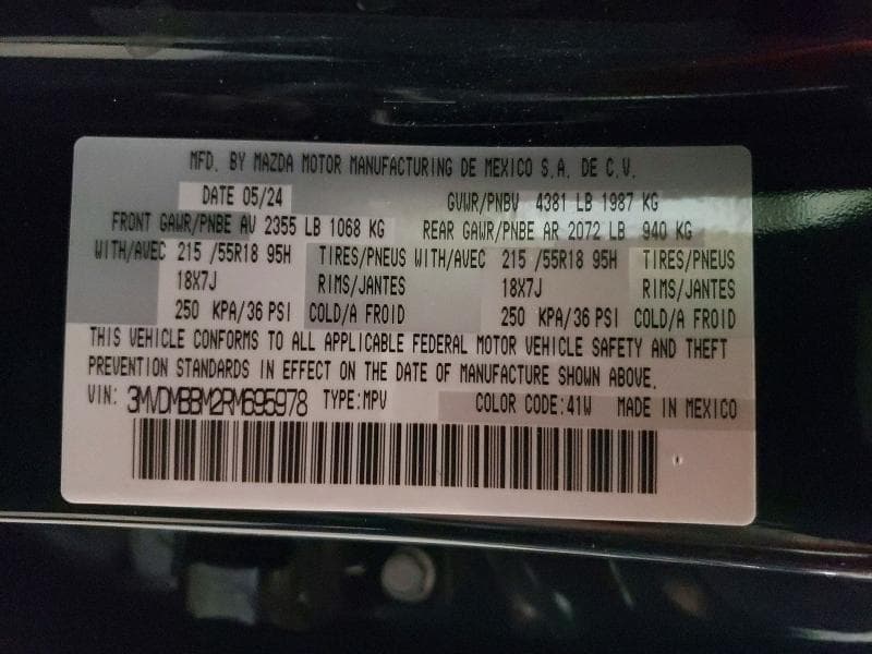 2024 MAZDA CX-30 SELECT 14