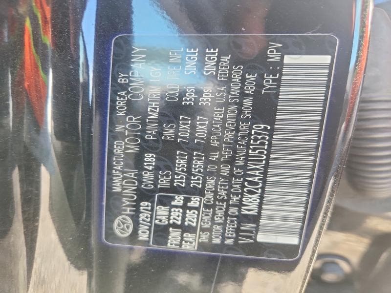 2020 HYUNDAI KONA SEL 13