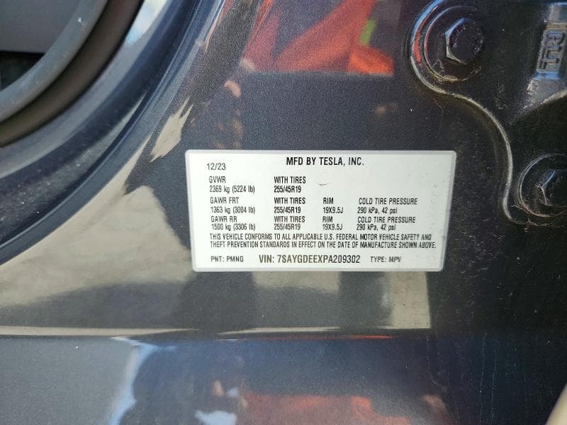 2023 TESLA MODEL Y 14