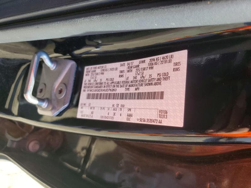 2017 FORD ESCAPE SE 12